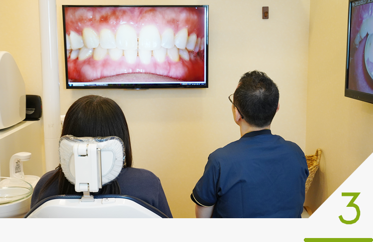 メンテナンスの大切さを提案している歯科医院